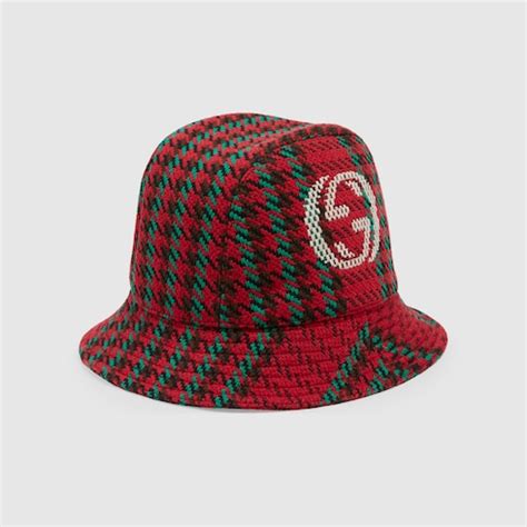 gucci denim bucket hat|gucci bucket hat houndstooth.